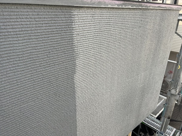 神奈川県横浜市西区　外壁塗装　ローラー工法・吹き付け工法の違い (1)