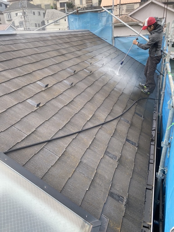 神奈川県横浜市金沢区　屋根塗装・外壁塗装　高圧洗浄の費用はいくら？ (2)