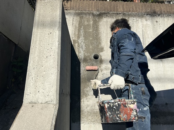 神奈川県横浜市都筑区　屋根塗装　遮熱塗料パラサーモ (2)