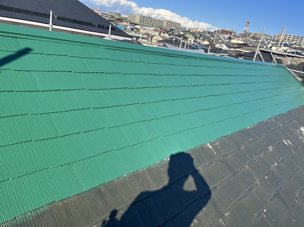 神奈川県横浜市西区　屋根塗装・外壁塗装　パーフェクトトップ使用2