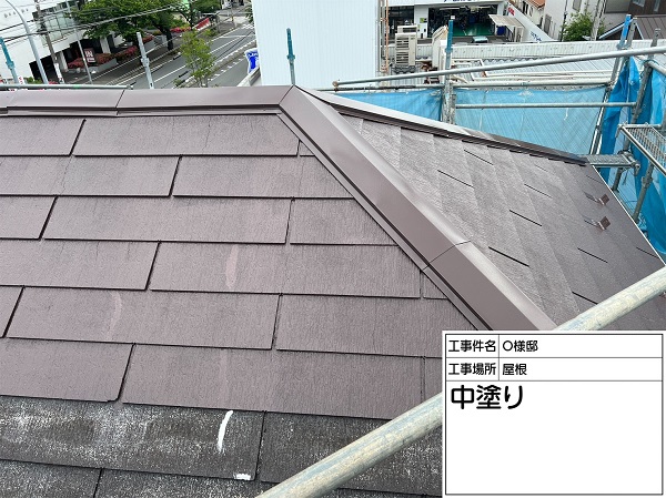 神奈川県横浜市西区・O様　外壁塗装・屋根塗装　ファイン4Fベストで塗装しました！ (1)