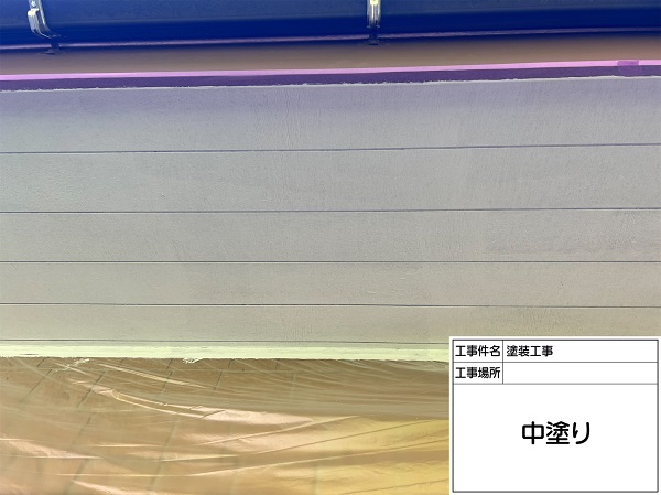 神奈川県横浜市南区・W様邸　屋根塗装　ノキテンエースで軒天を塗装しました！ (1)