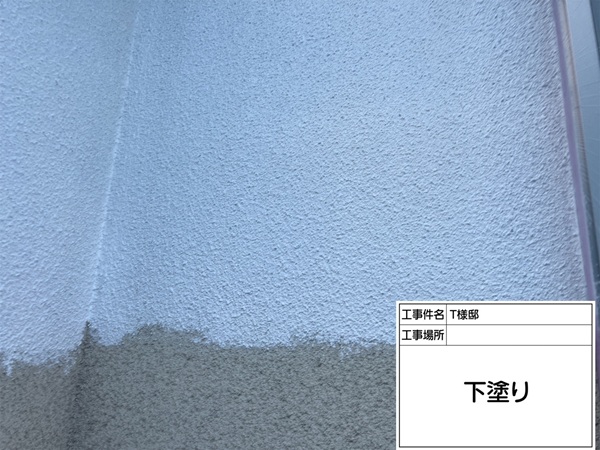 神奈川県横浜市都筑区　T様邸　外壁　下塗り