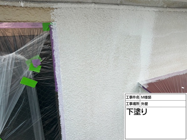 神奈川県横浜市鶴見区-M様邸-外壁-下塗り