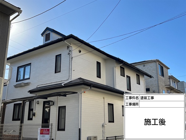 神奈川県横浜市都筑区Y様邸｜屋根塗装・外壁塗装・コーキング打ち替えまで一新