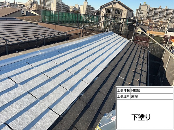 神奈川県横浜市神奈川区-N様邸-下塗り