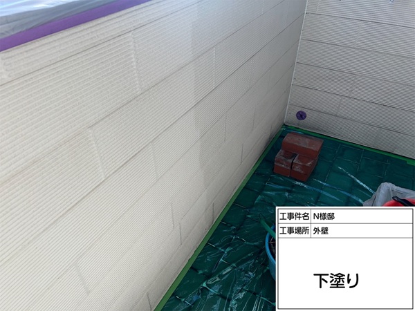 神奈川県横浜市神奈川区-N様邸-外壁-下塗り