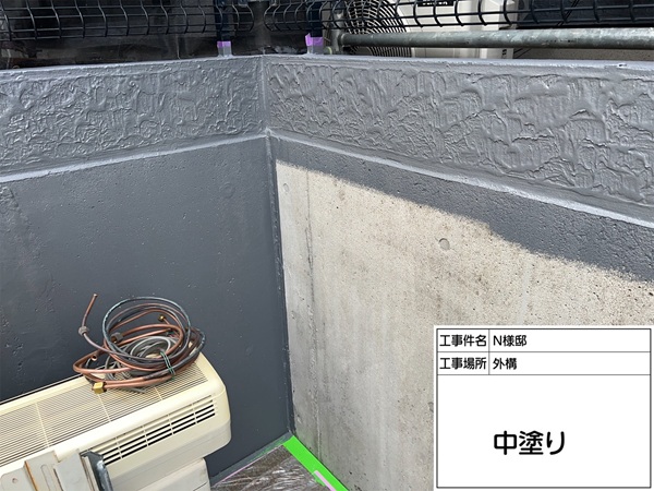 神奈川県横浜市旭区N様邸-外構-中塗り